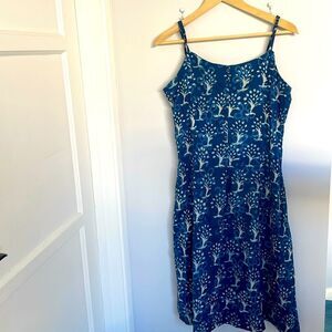 NWT Women ikkat print cotton summer dress